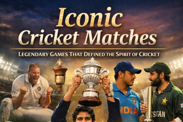 Iconic Cricket Matches