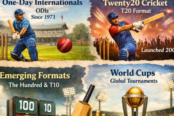 History Of Cricket Formats 
