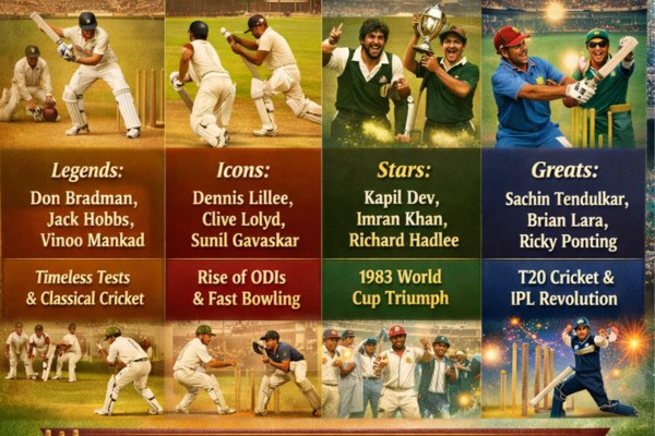 Golden Era Of Cricket Eras