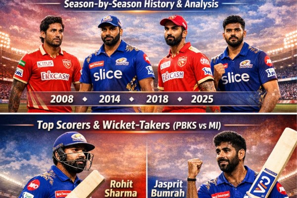 punjab kings vs mumbai indians timeline