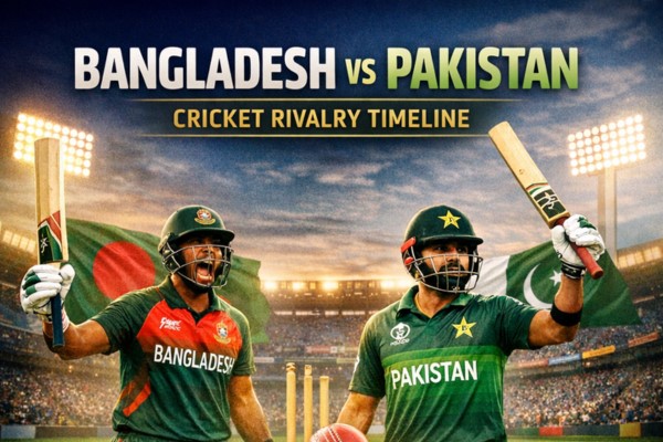 bangladesh national cricket team vs pakistan national cricket team timeline