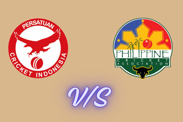 indonesia national cricket team vs philippines national cricket team timeline